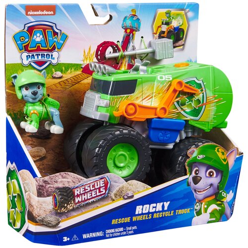 Pojazd SPIN MASTER Psi Patrol Rescue Wheels Rocky 6069331