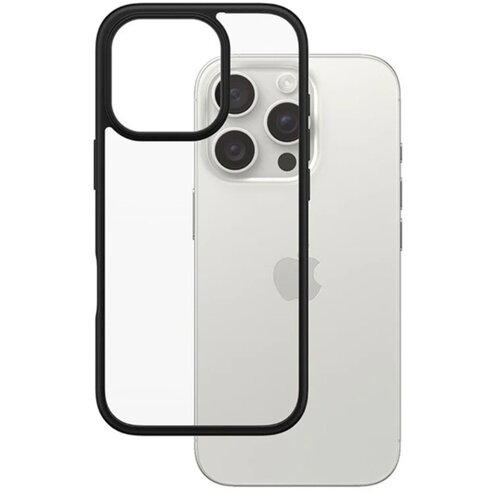 Etui PANZERGLASS HardCase do Apple iPhone 16 Pro Przezroczysty-czarny