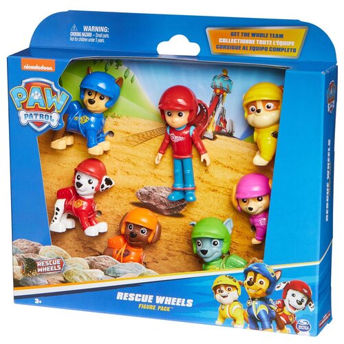 Zestaw figurek SPIN MASTER Psi Patrol Rescue Wheels 6070443