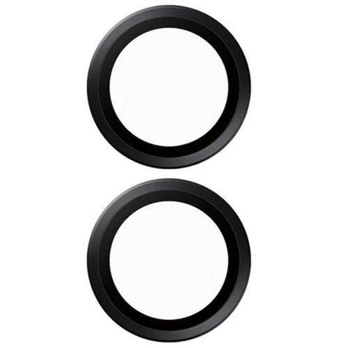 Szkło hartowane na obiektyw PANZERGLASS Hoops do Apple iPhone 16/16 Plus Czarny