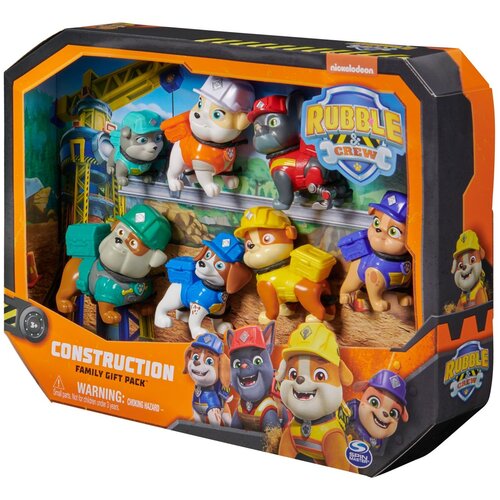 Zestaw figurek SPIN MASTER Psi Patrol Rubble i jego Ekipa Zestaw prezentowy 6067084