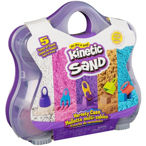 Piasek kinetyczny SPIN MASTER Kinetic Sand Sensoryczna Skrzynka 6069784