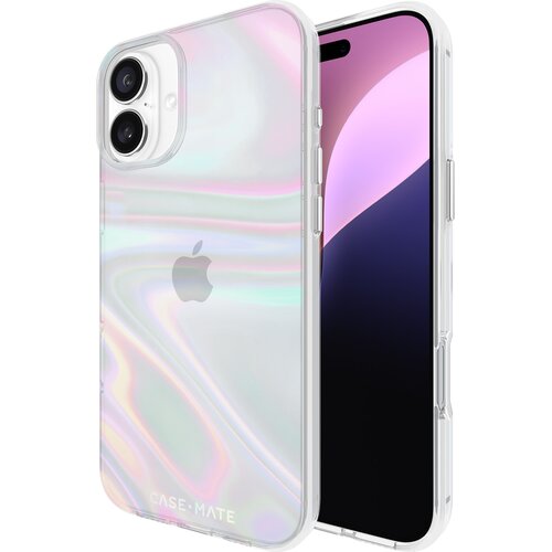 Etui CASE-MATE Soap Bubble do Apple iPhone 16 Plus Wielokolorowy