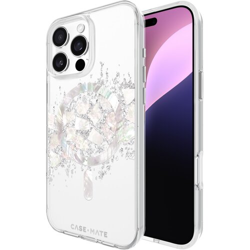 Etui CASE-MATE Karat MagSafe do Apple iPhone 16 Pro Max Srebrny