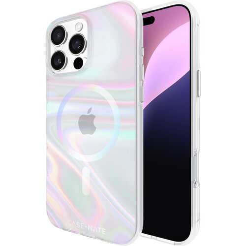 Etui CASE-MATE Soap Bubble MagSafe do Apple iPhone 16 Pro Max Wielokolorowy