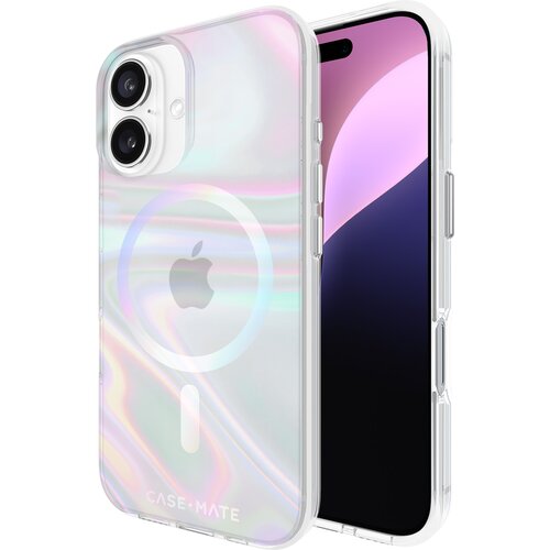 Etui CASE-MATE Soap Bubble MagSafe do Apple iPhone 16 Wielokolorowy