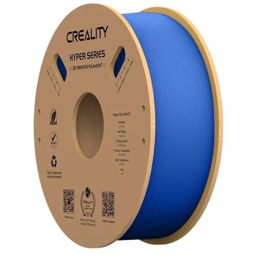 Filament CREALITY Hyper PLA, Średnica 1.75 mm, 1 kg Niebieski