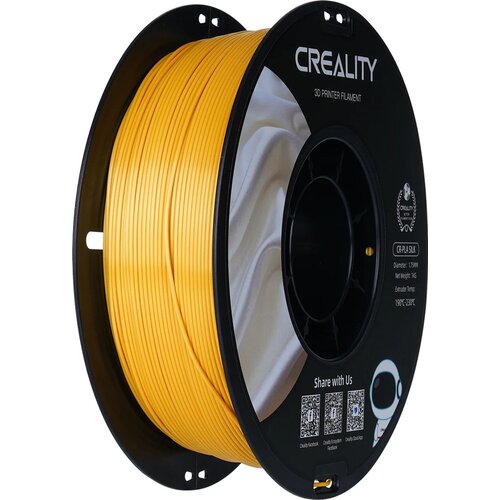 Filament CREALITY CR-Silk PLA, Średnica 1.75 mm, 1 kg (1 szt.) Złoty