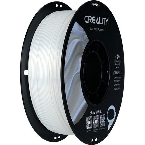 Filament CREALITY CR-Silk PLA, Średnica 1.75 mm, 1 kg (1 szt.), Biały