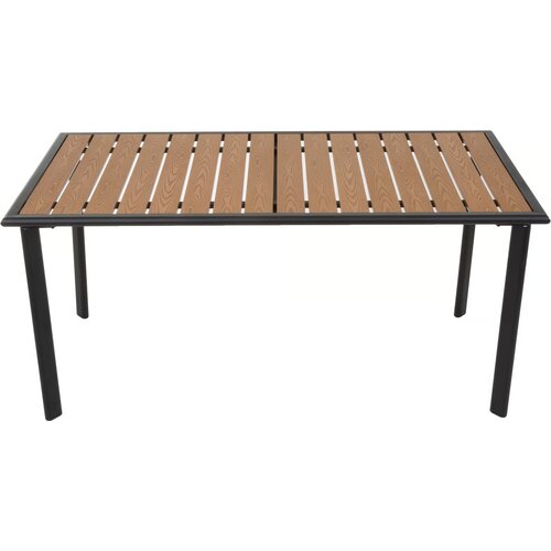 Stół ogrodowy PATIO Solar Brązowo-czarny