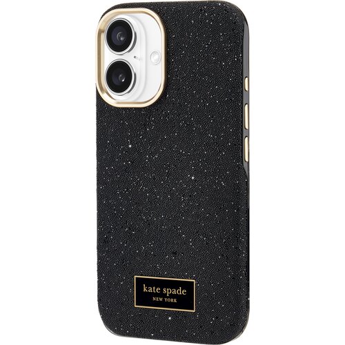 Etui KATE SPADE NEW YORK Crystal Pave MagSafe do Apple iPhone 16 Czarny