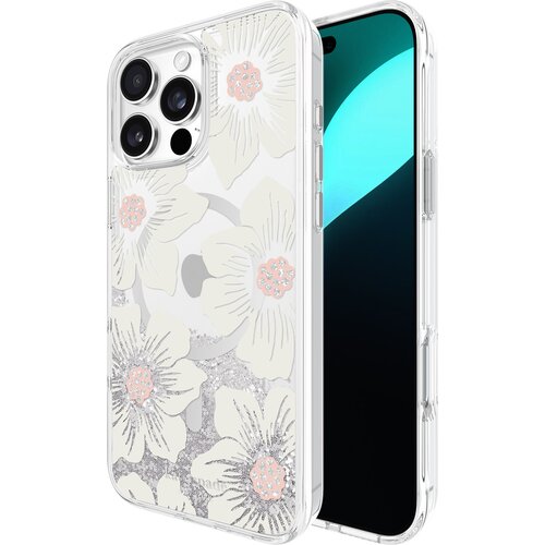 Etui KATE SPADE NEW YORK Liquid Glitter MagSafe do Apple iPhone 16 Pro Max Wielokolorowy