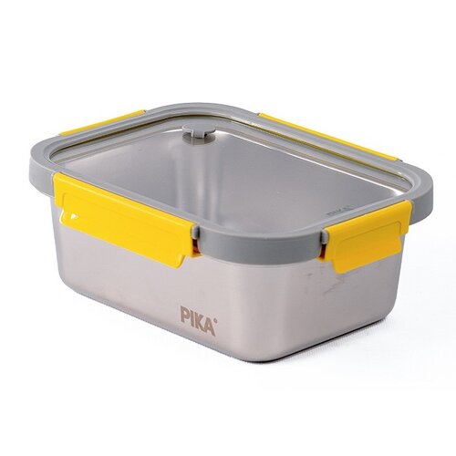 Pojemnik stalowy PIKA MetalShock 1780 ml Srebrno-przezroczysty