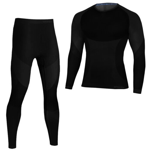 Bielizna termoaktywna SPOKEY Coldy (rozmiar M/L) Czarny