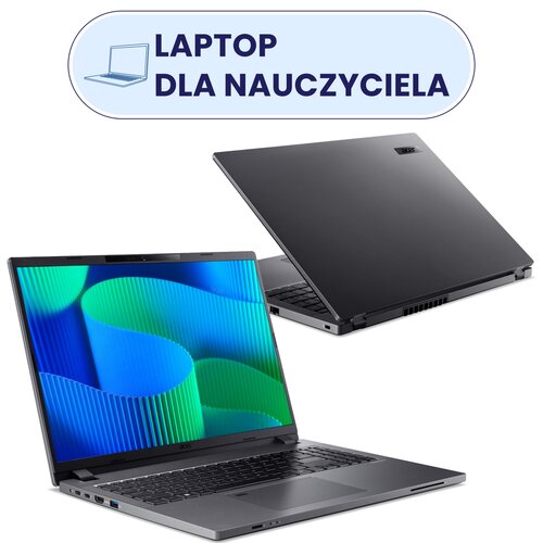 Laptop ACER TravelMate P2 16 TMP216-51-G2-TCO 16" IPS Core 5-120U 16GB RAM 512GB SSD Windows 11 Professional