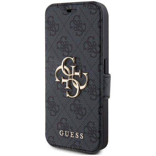 Etui GUESS 4G Metal Logo do Apple iPhone 15 Pro Szary