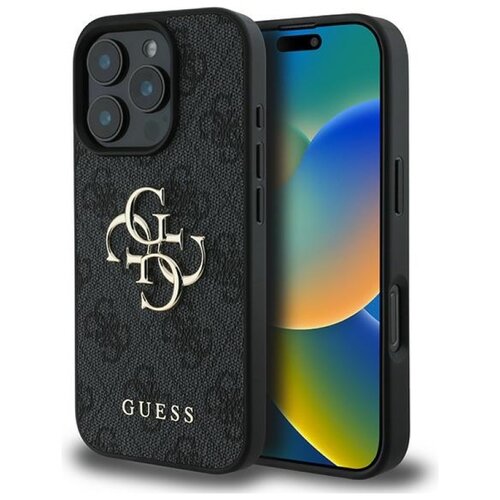 Etui GUESS 4G Big Logo do Apple iPhone 16 Pro Czarny