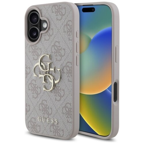 Etui GUESS 4G Big Logo do Apple iPhone 16 Różowy