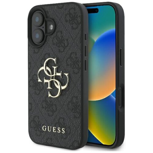 Etui GUESS 4G Big Logo do Apple iPhone 16 Czarny