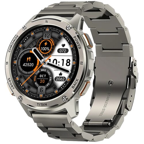 Smartwatch MAXCOM FW110 Titan Chronos Srebrny