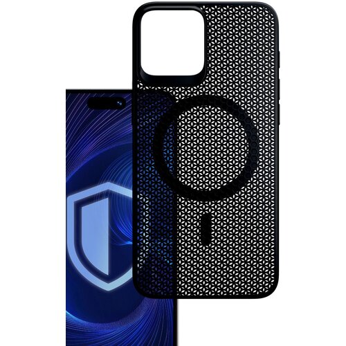 Etui 3MK Cooling MagCase do Apple iPhone 15 Czarny