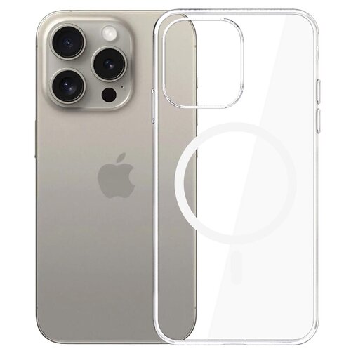 Etui 3MK Clear MagCase do Apple iPhone 15 Pro Przezroczysty