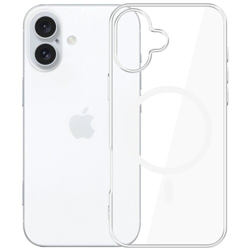 Etui 3MK Clear MagCase do Apple iPhone 16 Przezroczysty