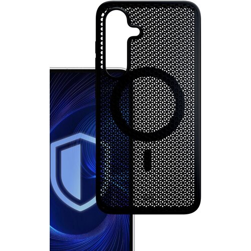 Etui 3MK Cooling MagCase do Samsung Galaxy S24+ Czarny