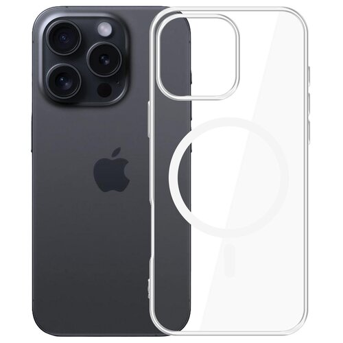 Etui 3MK Clear MagCase do Apple iPhone 16 Pro Przezroczysty