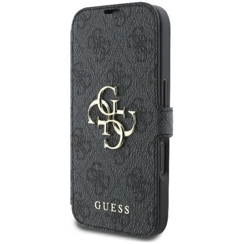 Etui GUESS 4G Metal Logo do Apple iPhone 16 Czarny