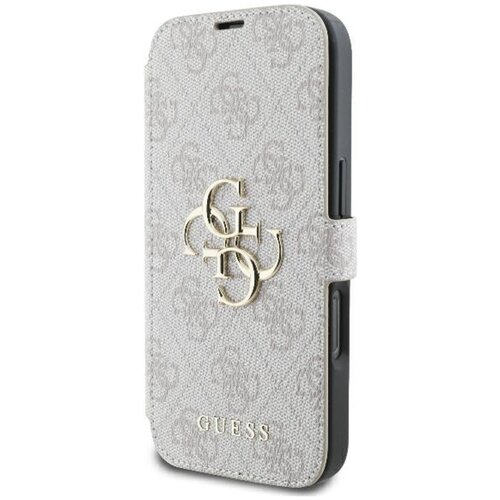Etui GUESS 4G Metal Logo do Apple iPhone 16 Pro Max Różowy