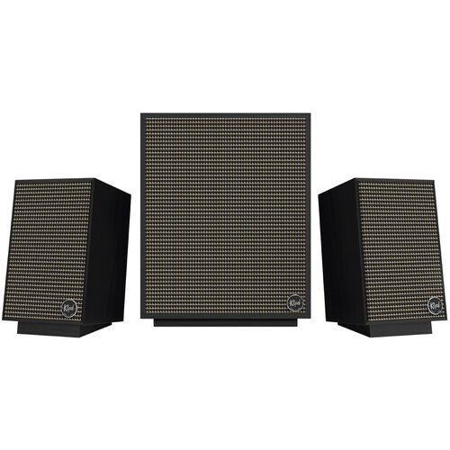 Aktywne kolumny podstawkowe z subwooferem KLIPSCH HERITAGE PROMEDIA 2.1 Czarne (para)