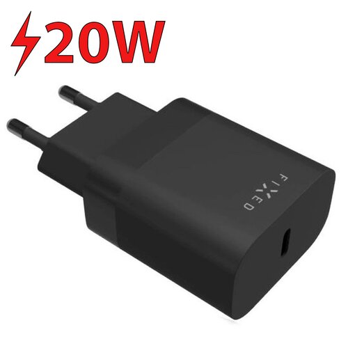 Ładowarka sieciowa FIXED FIXC20N-C-BK 20W Czarny