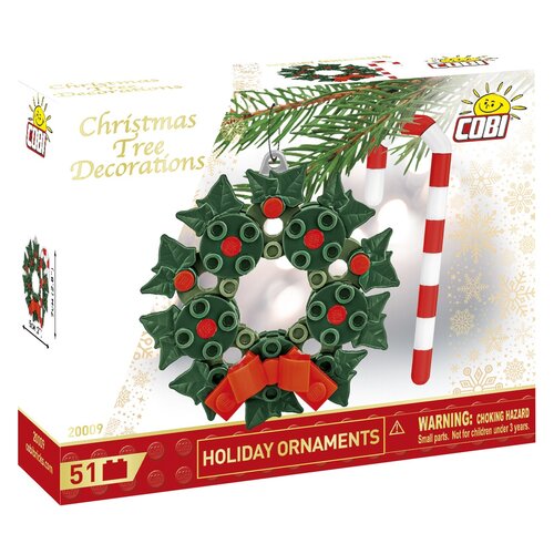 Klocki plastikowe COBI Christmas Tree Decorations Holiday Ornaments COBI-20009