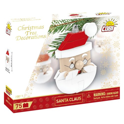 Klocki plastikowe COBI Christmas Tree Decorations Santa Claus COBI-20011