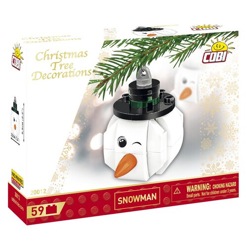Klocki plastikowe COBI Christmas Tree Decorations Snowman COBI-20012
