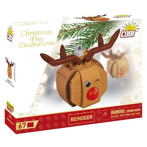 Klocki plastikowe COBI Christmas Tree Decorations Reindeer COBI-20014