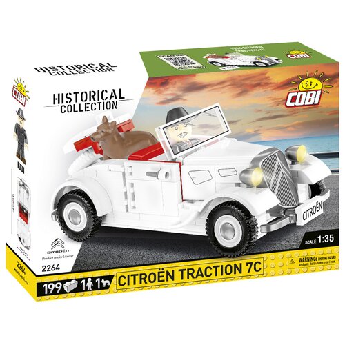 Klocki plastikowe COBI Historical Collection World War II Citroen Traction 7C COBI-2264