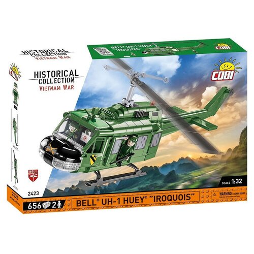 Klocki plastikowe COBI Historical Collection Vietnam War Bell UH-1 Huey Iroquois COBI-2423