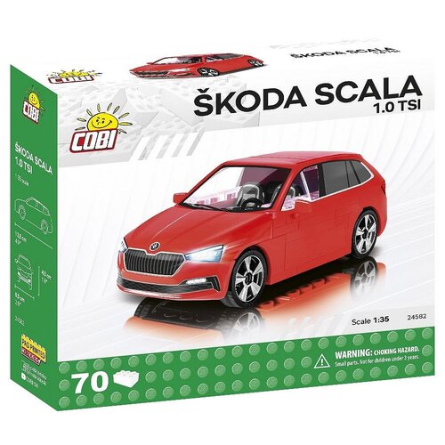 Klocki plastikowe COBI Cars Skoda Scala 1.0 TSI COBI-24582