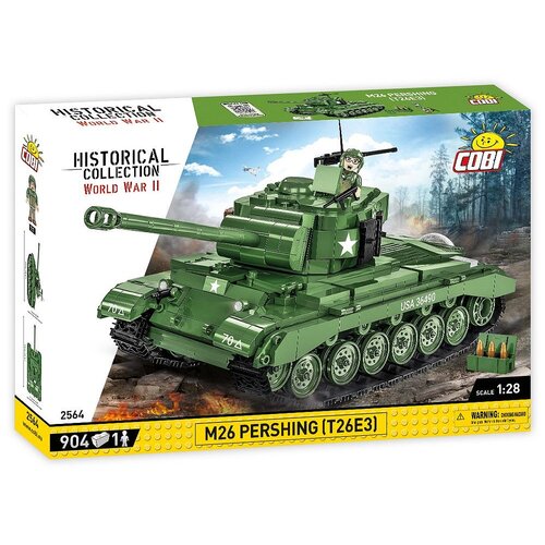 Klocki plastikowe COBI Historical Collection World War II M26 Pershing T26E3 COBI-2564