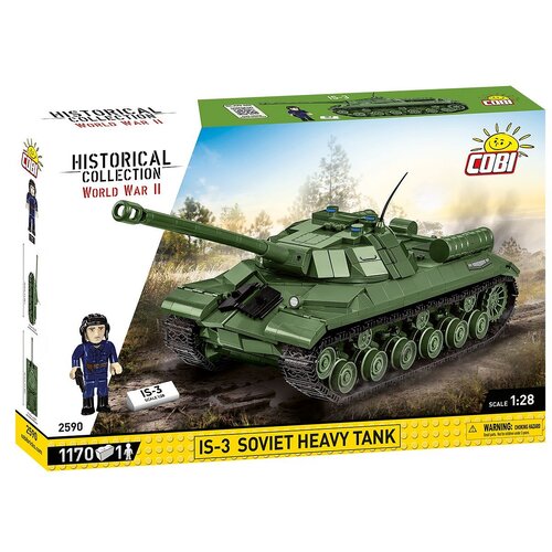 Klocki plastikowe COBI Historical Collection World War II IS-3 Soviet Heavy Tank COBI-2590