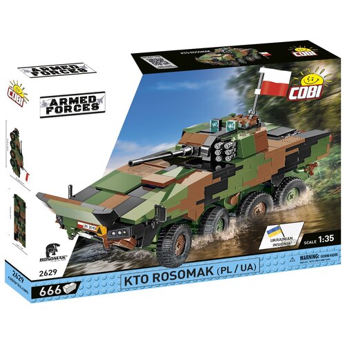 Klocki plastikowe COBI Armed Forces KTO Rosomak COBI-2629