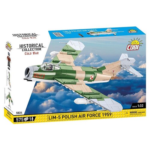 Klocki plastikowe COBI Historical Collection Cold War Lim-5 Polish Air Force 1959 COBI-5824