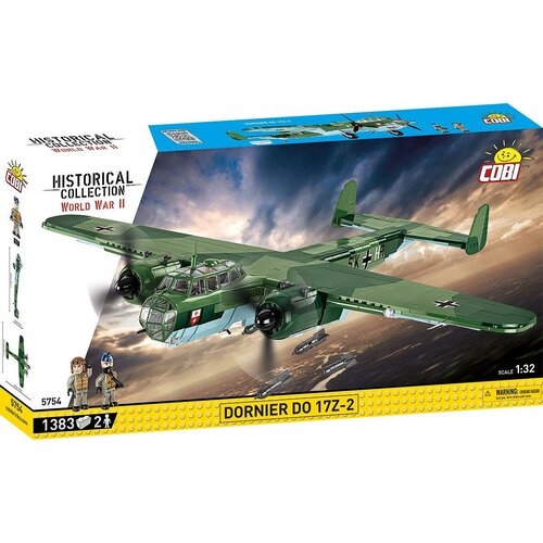 Klocki plastikowe COBI Historical Collection World War II Dornier Do 17Z-2 COBI-5754