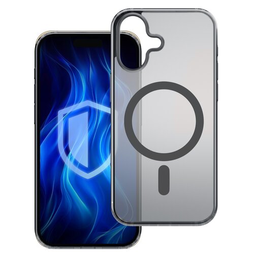 Etui 3MK Frosty MagCase do Apple iPhone 16 Plus Czarny