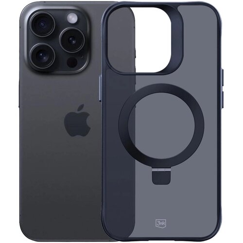 Etui 3MK Smoke Case Mag & Stand do Apple iPhone 14 Pro Czarny