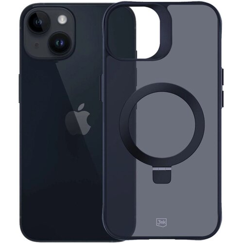 Etui 3MK Smoke Case Mag & Stand do Apple iPhone 14 Plus Czarny