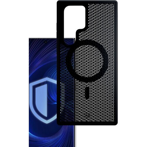 Etui 3MK Cooling MagCase do Samsung Galaxy S23 Ultra Czarny