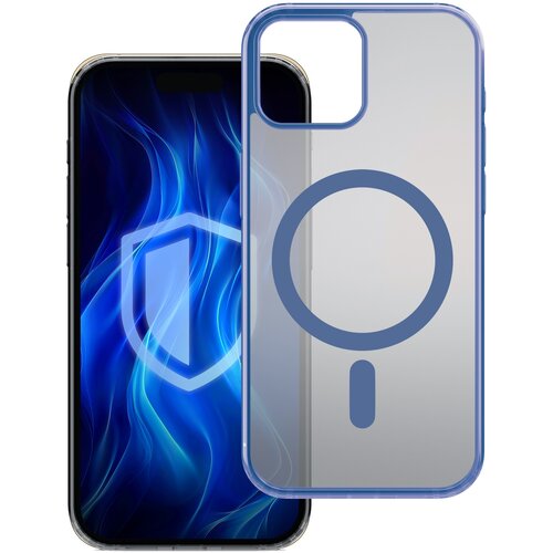 Etui 3MK Frosty MagCase do Apple iPhone 14 Plus Niebieski